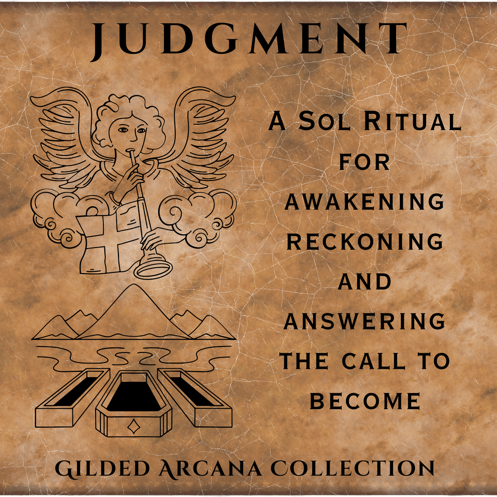 JUDGMENT - Gilded Arcana Collection Suncatcher