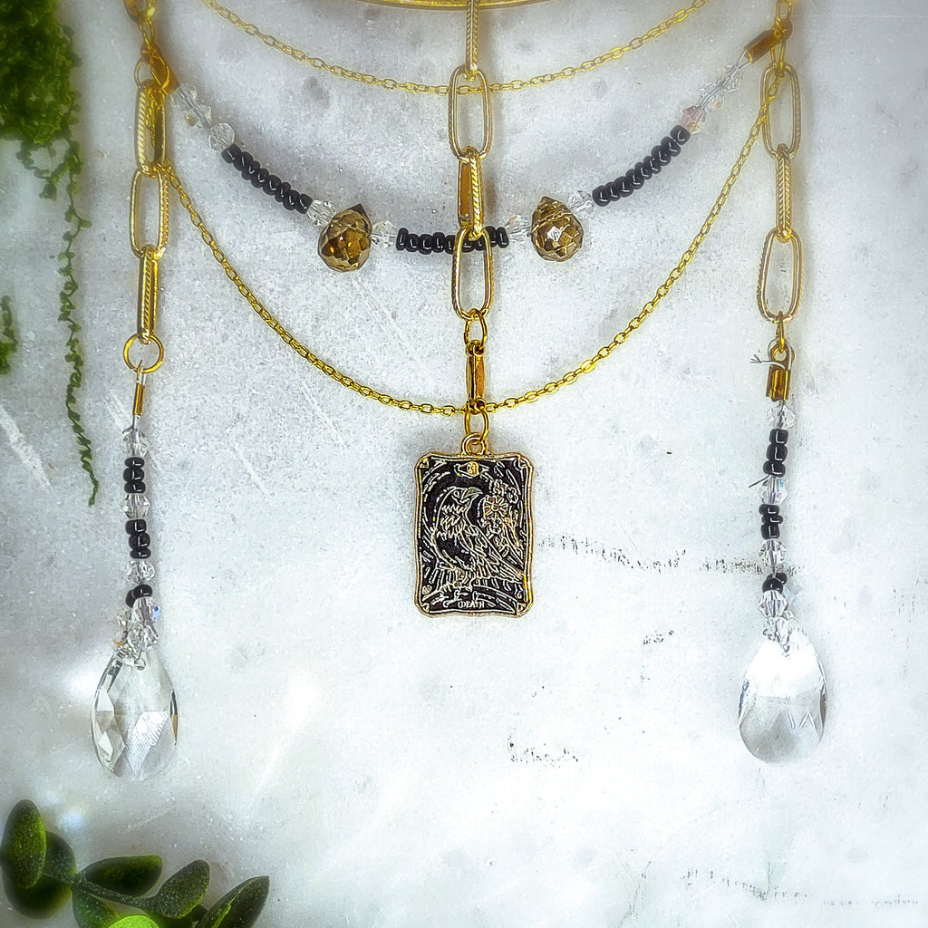 DEATH - Gilded Arcana Collection Suncatcher