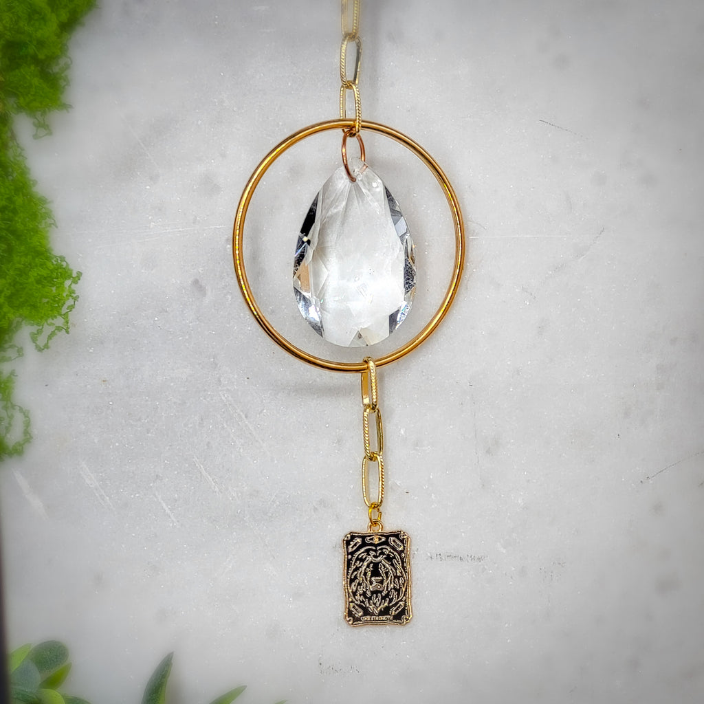 STRENGTH - Gilded Arcana Collection Suncatcher