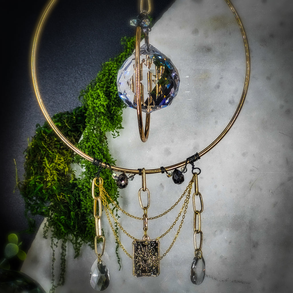 THE LOVERS - Gilded Arcana Collection Suncatcher