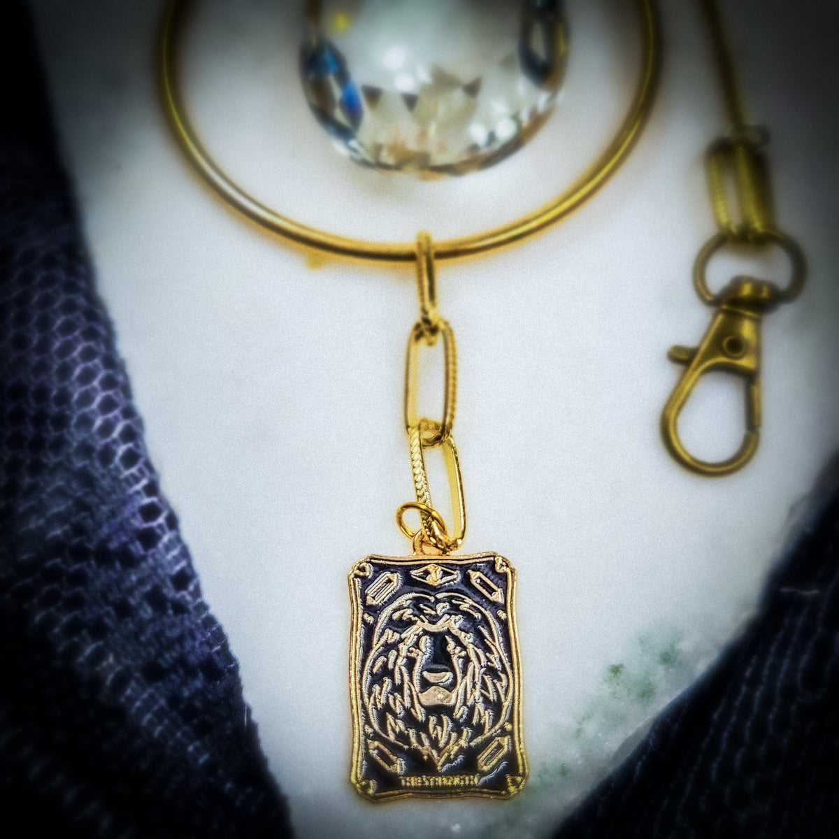 STRENGTH - Gilded Arcana Collection Suncatcher