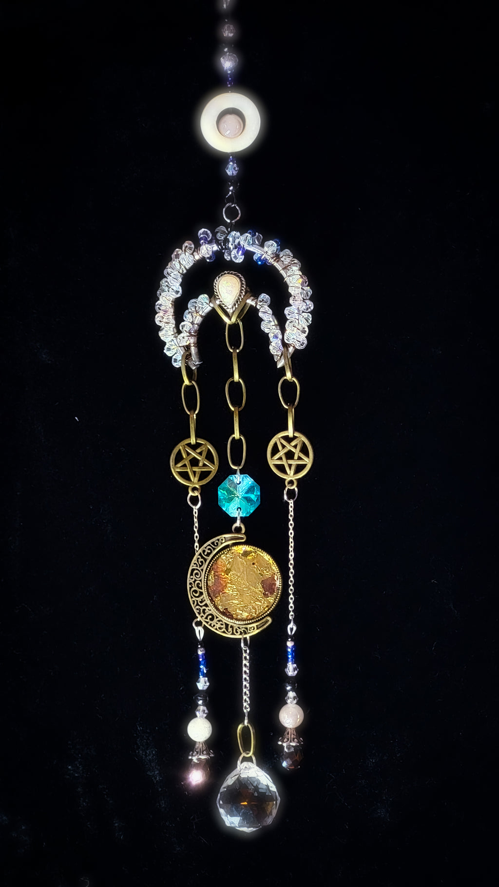 ACE OF CUPS - Nocturne Arcana Collection Suncatcher