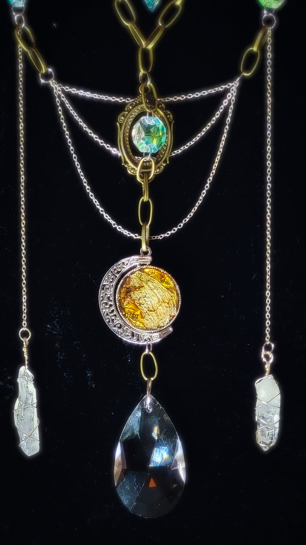 KING OF SWORDS - Nocturne Arcana Collection Suncatcher