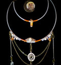 KING OF PENTACLES - Nocturne Arcana Collection Suncatcher