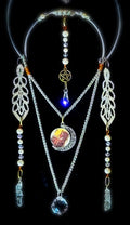 QUEEN OF PENTACLES - Nocturne Arcana Collection Suncatcher