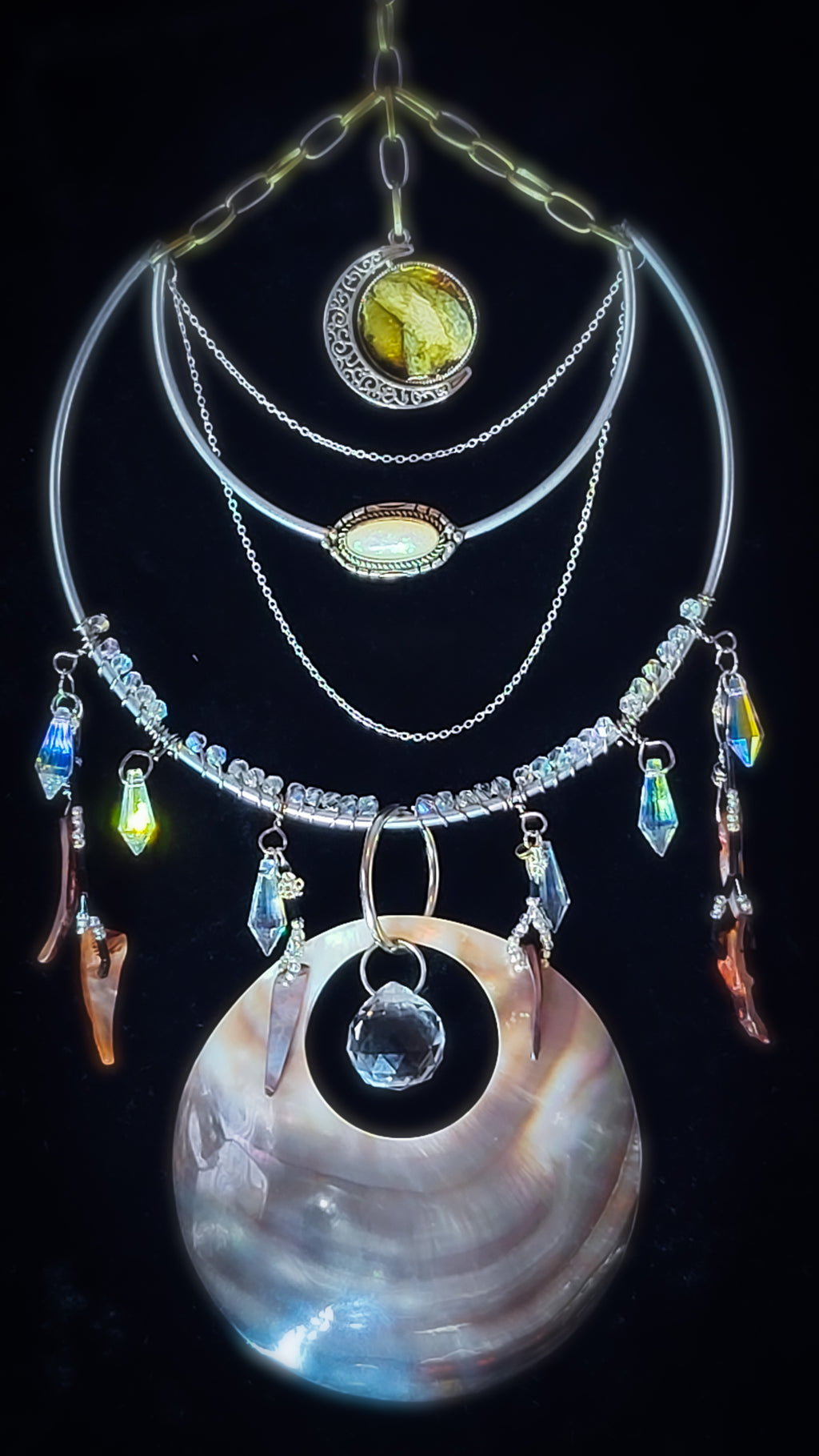 KING OF SWORDS - Nocturne Arcana Collection Suncatcher