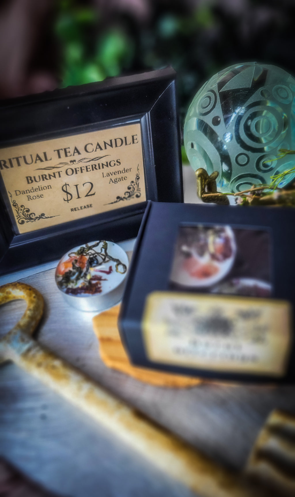 BURNT OFFERINS - Ritual Tea Candles