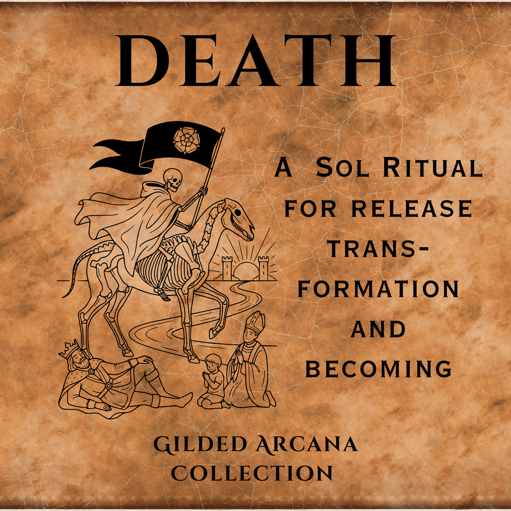 DEATH - Gilded Arcana Collection Suncatcher
