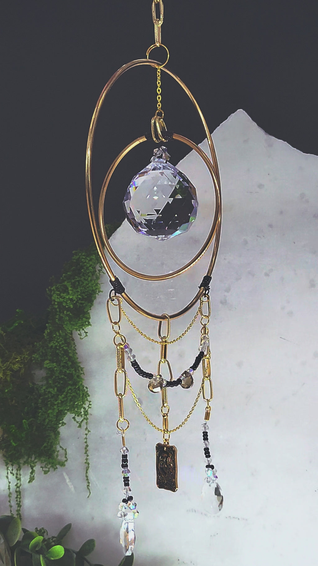 THE LOVERS - Gilded Arcana Collection Suncatcher