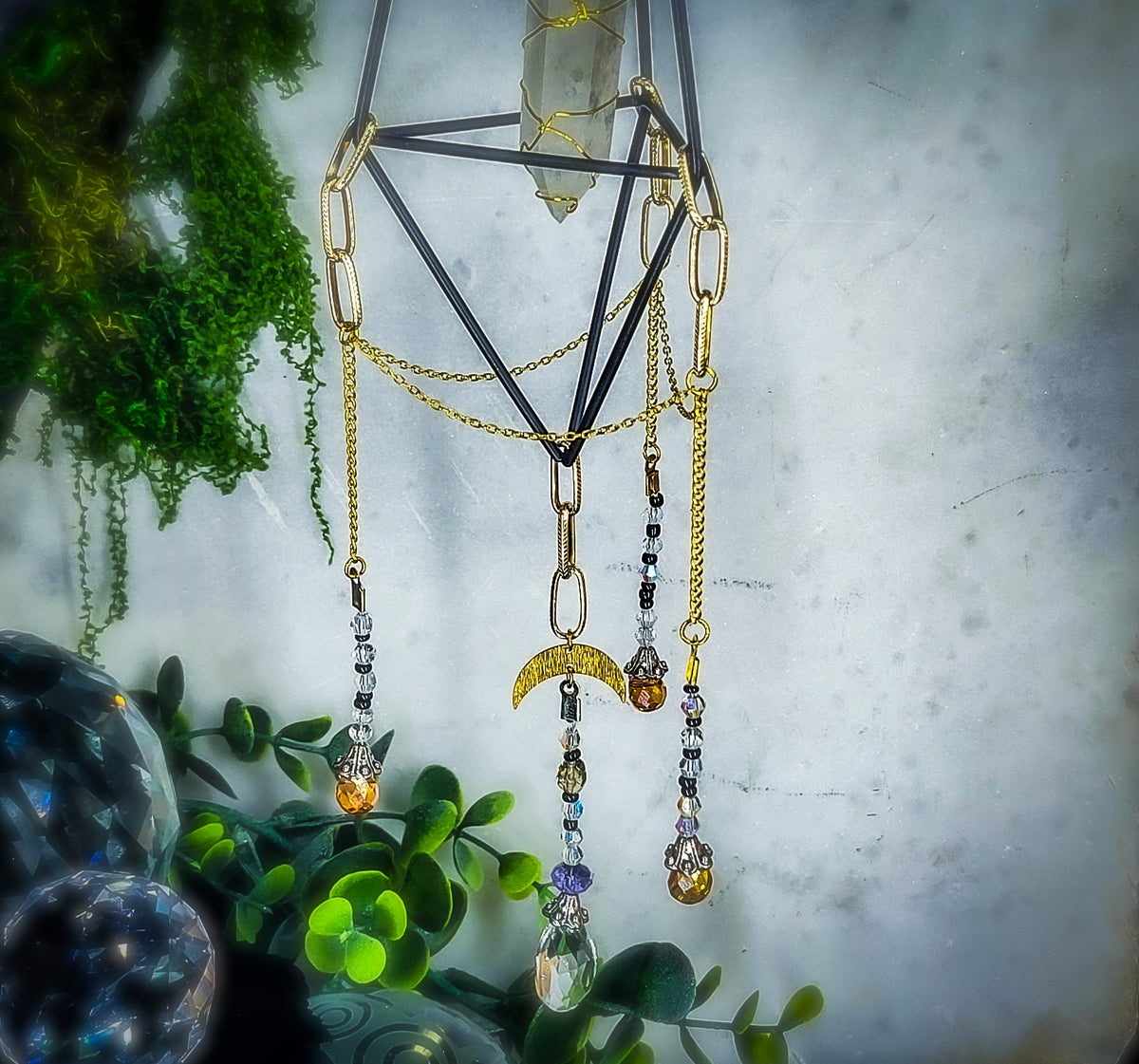 ACE OF SWORDS - Gilded Arcana Collection Suncatcher