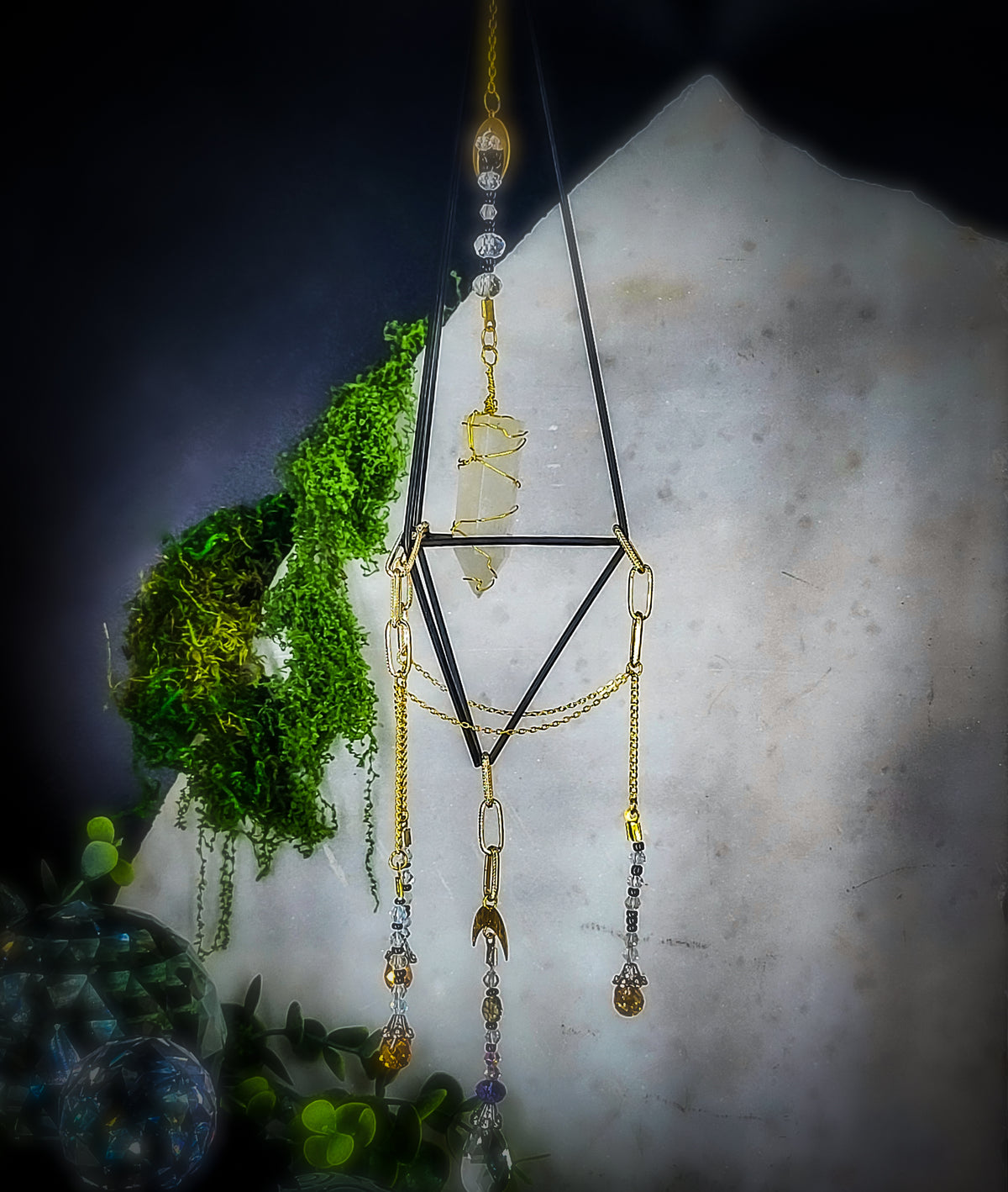 ACE OF SWORDS - Gilded Arcana Collection Suncatcher